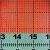 NEON HUNTER ORNGE Vinyl Utility Mesh Fabric  | Marine / Upholstery Fabric. 9x9grid