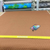 Brown with Traditional Stitched Diamonds Upholstery Fabric | 54" | By the Yard