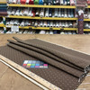 Chocolate Brown Stitched Diamonds Upholstery Fabric | 54