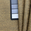 Gold and Black Two-toned Stripes Upholstery Fabric | 54" wide | By the Yard