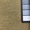 Gold and Black Two-toned Stripes Upholstery Fabric | 54" wide | By the Yard