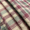 Traditional Plaid with Pre-quilted Diamonds Upholstery Fabric | 54"W | BTY