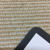 Horizontal Chenille Stripes in Tan and Beige Upholstery Fabric | 54" | BTY