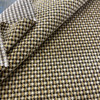 Gold/Brown/Tan Heavy Chenille Check Upholstery Weight Fabric | Home Dec | Upholstery | Crafts | 54 inch wide | By the Yard
