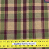 Classic Plaid with Pre-Quilted Diamonds Upholstery Fabric | 54" wide | BTY
