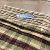 Classic Plaid with Pre-Quilted Diamonds Upholstery Fabric | 54" wide | BTY
