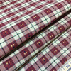 Cottage Plaid Fabric in Red, Green, and Beige | Heavyweight Upholstery | 54" W | BTY | Durable