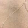Tan Embroidered Wave Drapery Fabric | Lightweight | 54" Wide | By the Yard