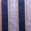 Capulet Stripe in Navy and Lavender Brocade Upholstery Fabric | 54 Wide | BTY
