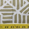 Tribal Geometric in Golden Tan | Upholstery / Drapery Fabric | 54" Wide | BTY