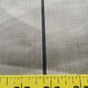 Tan with Black Pinstripes Upholstery / Drapery Fabric | 54 Wide | By the Yard