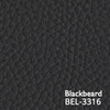 Blackbeard Black Marine Vinyl Fabric | Spradling Softside BELUGA | Upholstery Vinyl for Boats / Automotive / Commercial Seating | 54"W | BTY  | BEL-3316