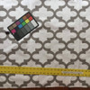 Quatrefoil in Gray and White Upholstery / Drapery Fabric | 54" W | By the Yard