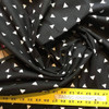 Scattered Triangles Black and White | Home Decor Fabric | 54" Wide | By the Yard