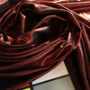 Red Black Metallic Fabric | Stretchy Poly Blend | Drapes Holiday Crafts Decoration