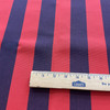 Sunbrella Rugby Stripe In Navy / Red | 4168-00054| Furniture Weight Fabric |