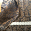 Brown Foliage Damask Home Decor Fabric | Reversible | 54 wide | By The Yard