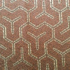 Rusted Red Geometric Upholstery Fabric | BTY | 54 Wide | Vintage Theme