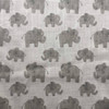 Premier Prints Elephants in White | Home Decor Fabric | 54 Wide | By the Yard