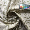 Leafy Stems in Green / Beige | Upholstery / Drapery Fabric | 54 W | By the Yard