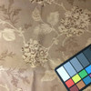 Floral Jacquard in Light Brown | Upholstery Fabric | 54 Wide | By the Yard
