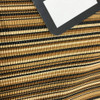 Vertical Black and Tan Stripes | Upholstery Fabric | 54 Wide | By the Yard