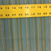 Horizontal Ribbon Stripes in Blue and Green | Upholstery Fabric | 54 Wide | BTY