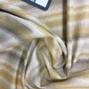 Vertical Jagged Stripes in Tan and Beige | Upholstery Fabric | 54 Wide | BTY