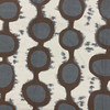 Geometric Circles | Brown / Gray / Beige | Upholstery Fabric | 54 Wide | BTY