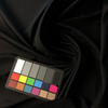 Black Fleece Backed Satin Lining Fabric | Apparel | Insulated | Lining | By The yard | 60 inches wide