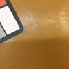 Shiny Tan Faux Leather Vinyl Upholstery Fabric | 54 Wide | By the Yard | Durable