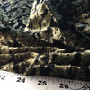 Black Silver Green Animal Print Faux Fur Fabric | Poly Acrylic 60" | Apparel Trims Upholstery Pillows