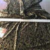 Black Silver Green Animal Print Faux Fur Fabric | Poly Acrylic 60" | Apparel Trims Upholstery Pillows