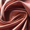 Deep Coral Satin Fabric | Woven Poly | Apparel Linings Lingerie Drapes Crafts