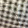 Black/White Gingham Check Polyester Chiffon Fabric | Apparel | Crafts | Home Decor | Drapery | By the Yard | 45 inch wide
