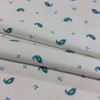 Vintage Feathers Blue / Yellow / White | Home Decor Fabric | Upholstery / Drapery | 54" Wide | By the Yard