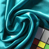 Teal Poly Satin Fabric | Lightweight | Apparel Linings Crafts Scrunchies