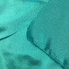 Teal Poly Satin Fabric | Lightweight | Apparel Linings Crafts Scrunchies