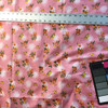 Pink Floral Subtle Swirl Broadcloth Fabric/ Clothing and Apparel/ Home Decor/ 54 inch wide/ Sold by the Yard