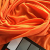 Bright Orange Jersey Knit Fabric | 2-Way Stretch Polyblend | Headbands, T-Shirts
