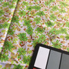 Lime Green Floral Print Lightweight Woven Fabric | Poly Cotton | Drapery Apparel Lining Crafts