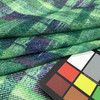 green and purple plaid mesh fabric