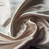 Champagne Poly Satin Fabric | Lightweight | Apparel Linings Crafts Scrunchies