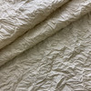 Crushed Beige / Gold Taffeta Fabric | Poly Blend | Special Occasion Apparel Dresses Drapes