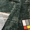 Dark Green Damask by Wallquest | Home Decor Fabric | 56 Wide | By the Yard