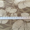 Leaf Fronds in Tan Chenille | Upholstery Fabric | 56 Wide | By the Yard | Soft