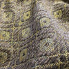 Geometric Diamond in Brown Chenille | Upholstery Fabric | 55 Wide | By the Yard