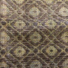 Geometric Diamond in Brown Chenille | Upholstery Fabric | 55 Wide | By the Yard