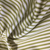 Green and White Stripes | Upholstery / Slipcover Fabric | 54 Wide | By the Yard