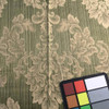 Olive Green and Tan Large Scale Damask | Drapery / Upholstery Fabric | 54 Wide